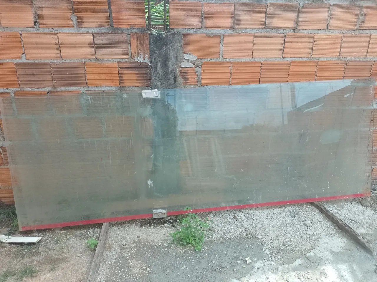 Porta de vidro temperado para loja