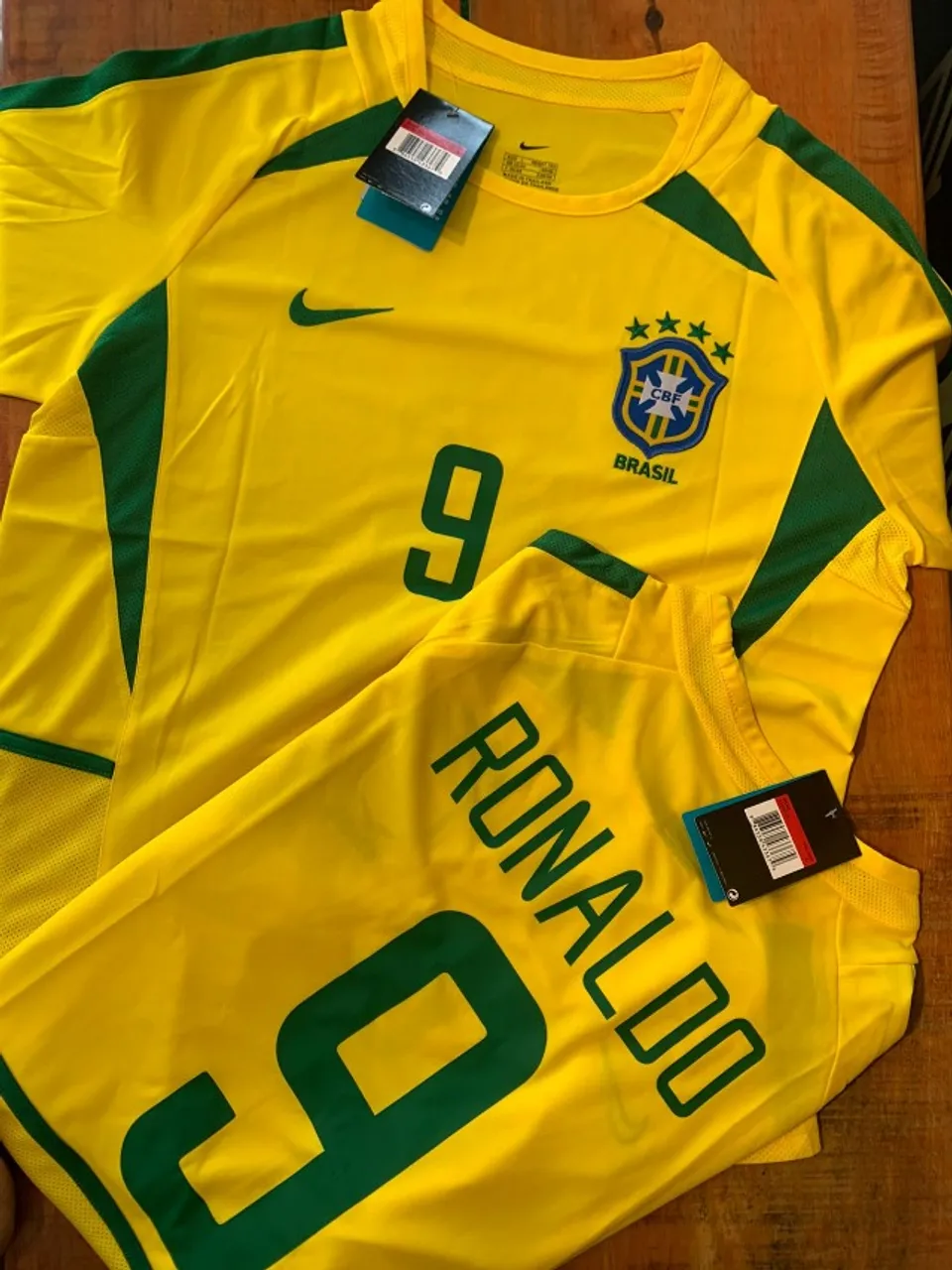 Camisa Brasil 2002