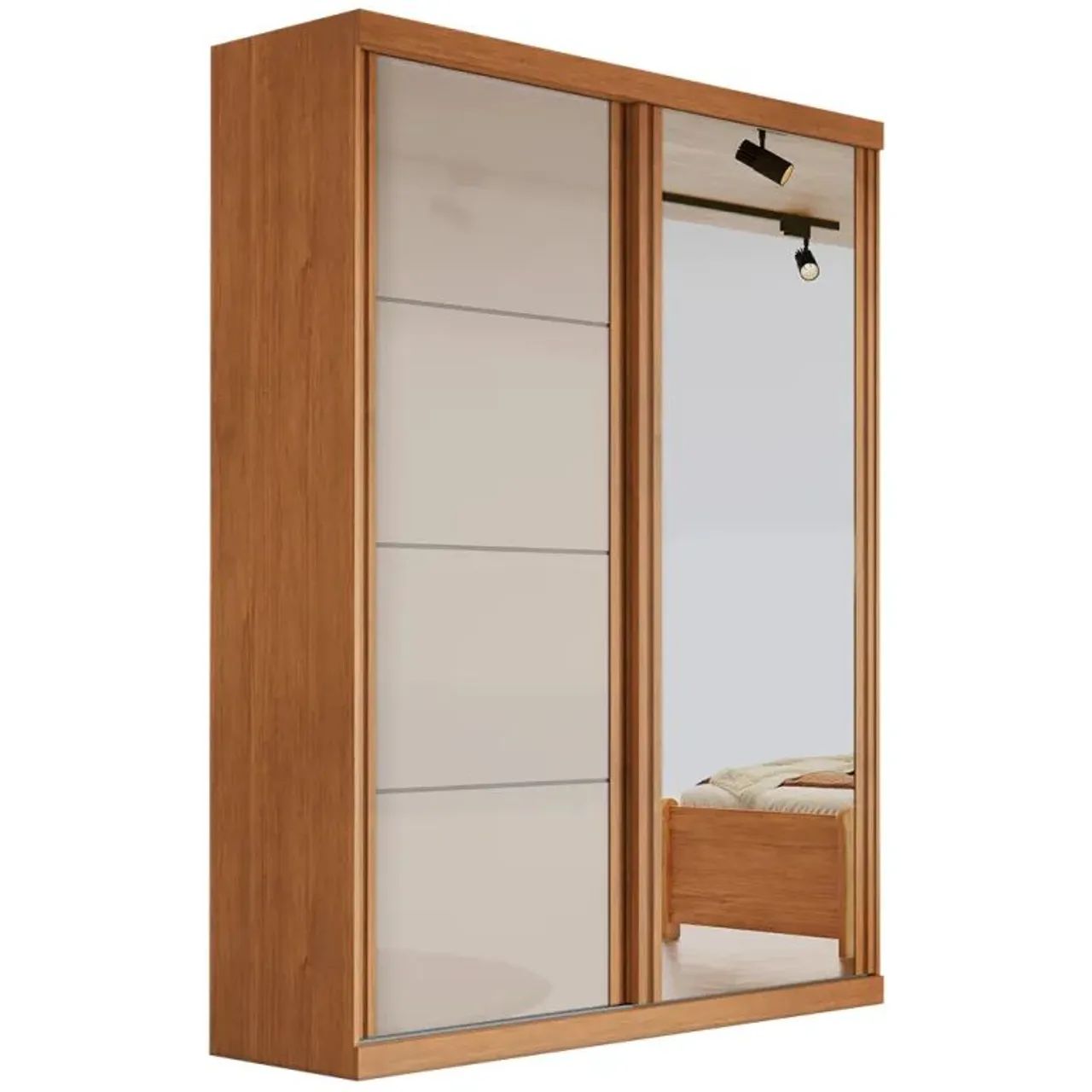 Guarda Roupa Búzios 2 Portas - Entrega Rápida 