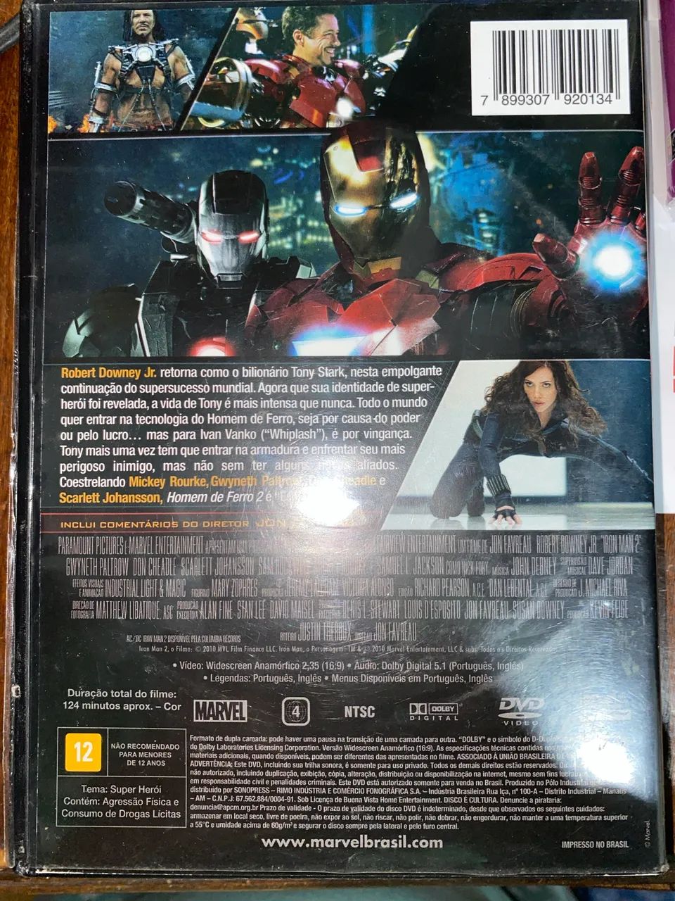 DVD original Homem de Ferro 2  - Foto 2