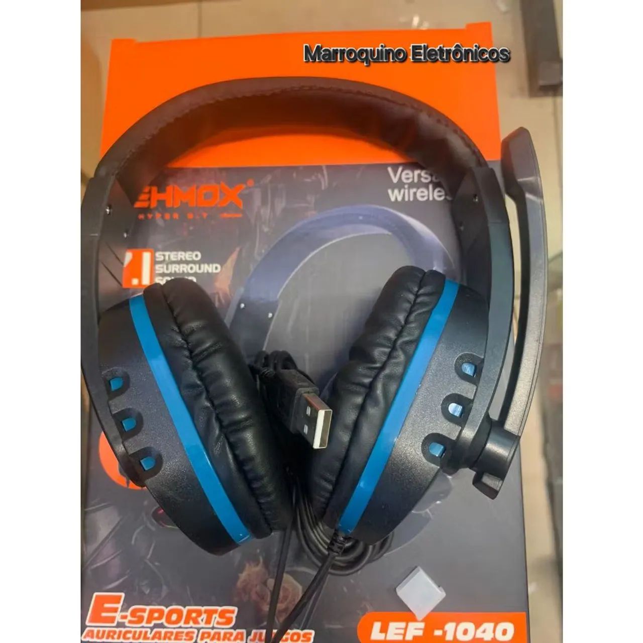 Headset Gamer Lehmox Lef-1040 7.1 Wireless - Foto 4
