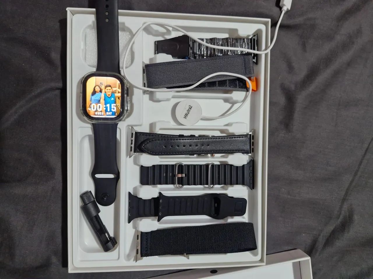 Smartwatch Series 7 com Case - Foto 4