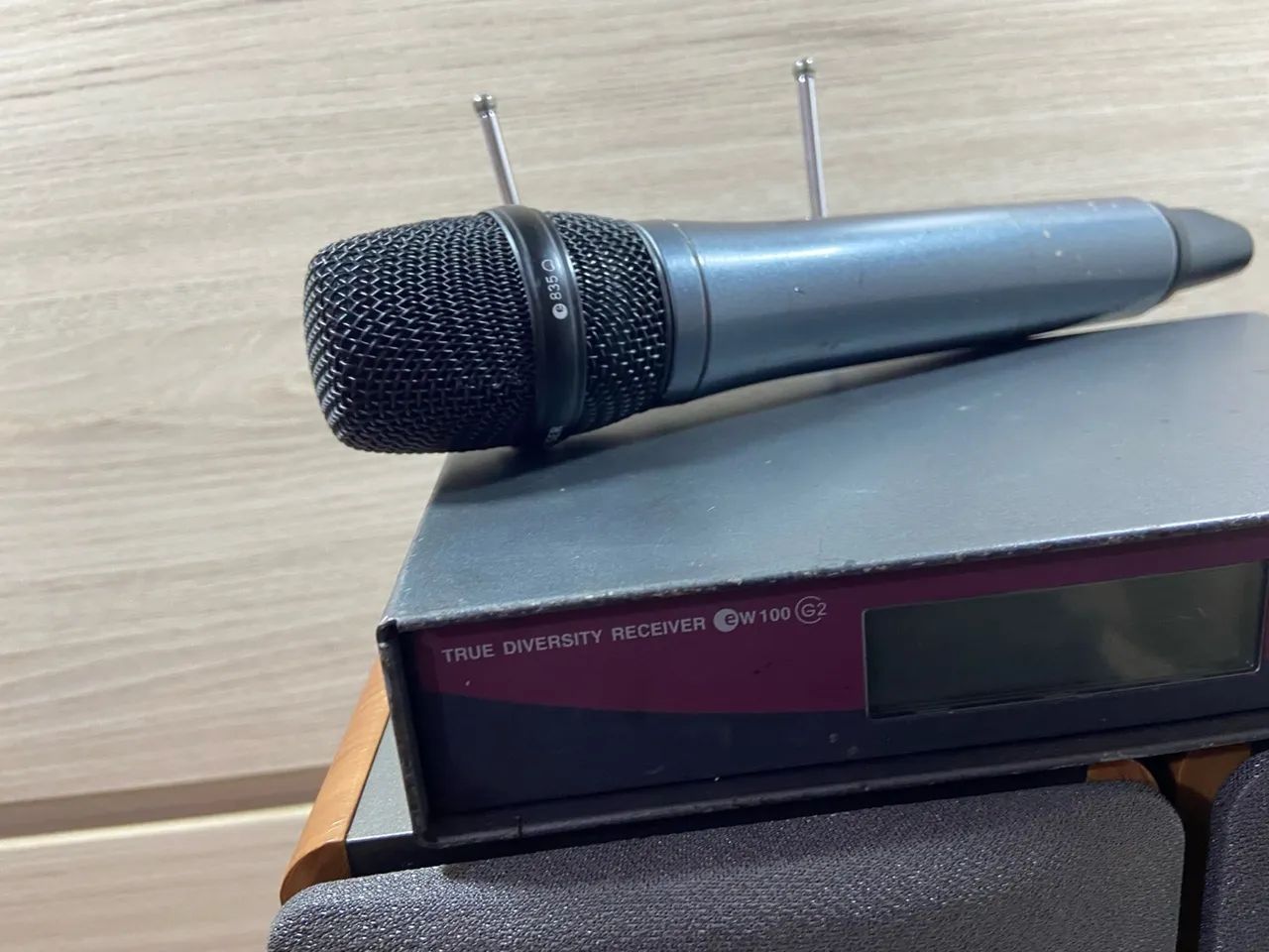 Microfone Sennheiser EW 100 G2 Bastão E835 - Foto 2