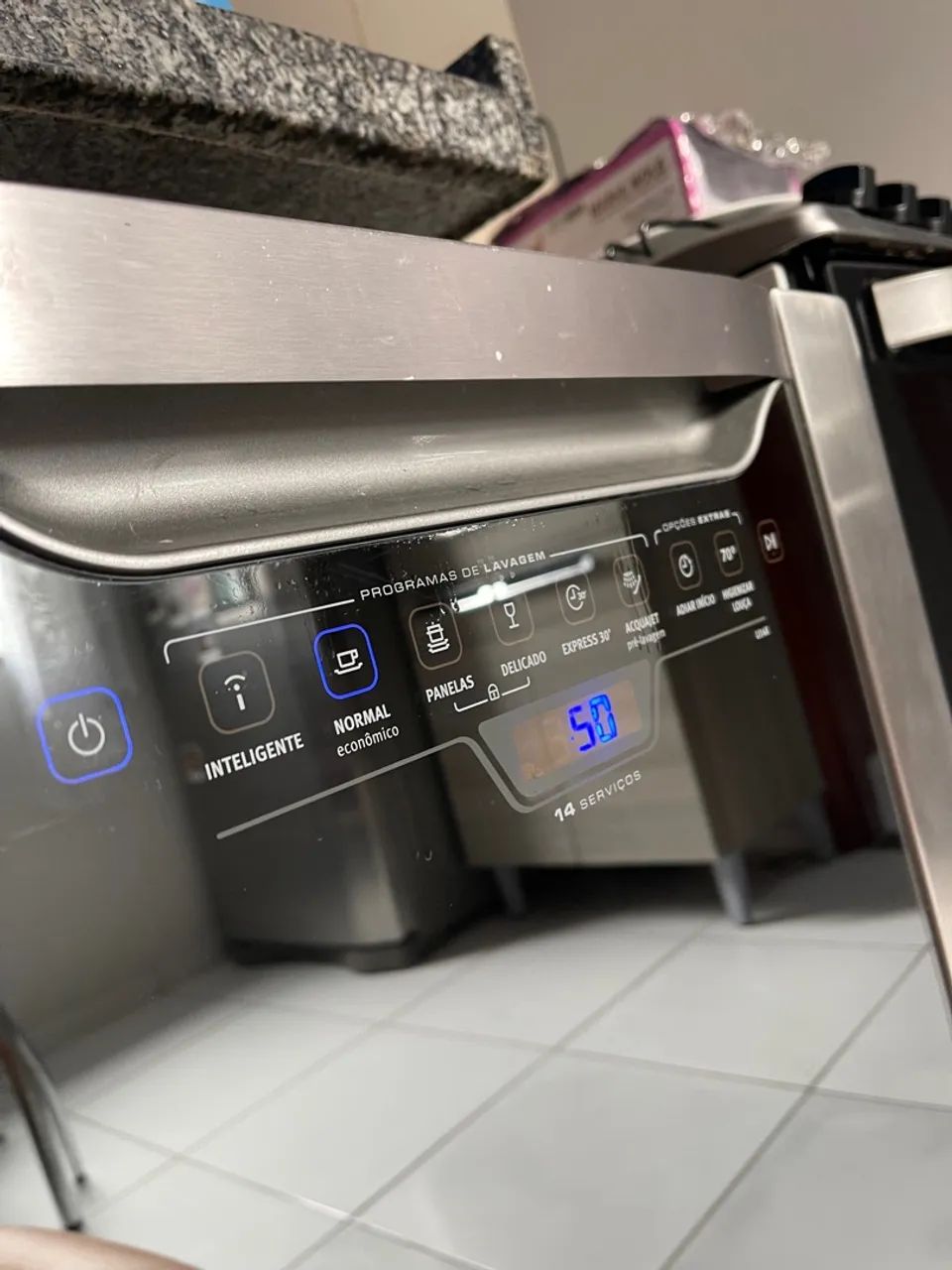 Lava Louças 14 serviços - Samsung  - Foto 5