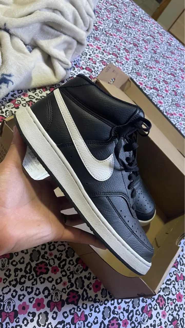 Tênis Nike Court Vision Mid Black