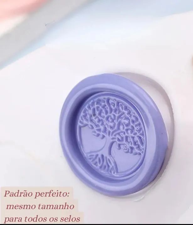 Molde de Silicone para selo, lacre de cera. - Foto 2