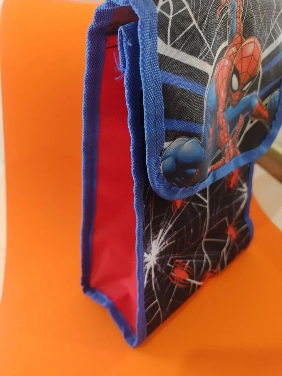 Merendeira / bolsa de mão do Homem Aranha 