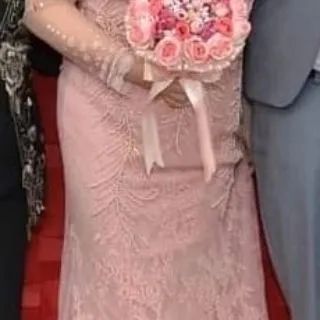 Vestido Rosê luxo- Perfeito para Casamento! - Foto 4