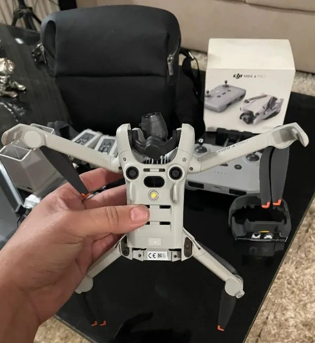 Drone Dji Mini 4 Pro Single Com Câmera 4k Mini 4 Pro 3 BATERIAS - Foto 3