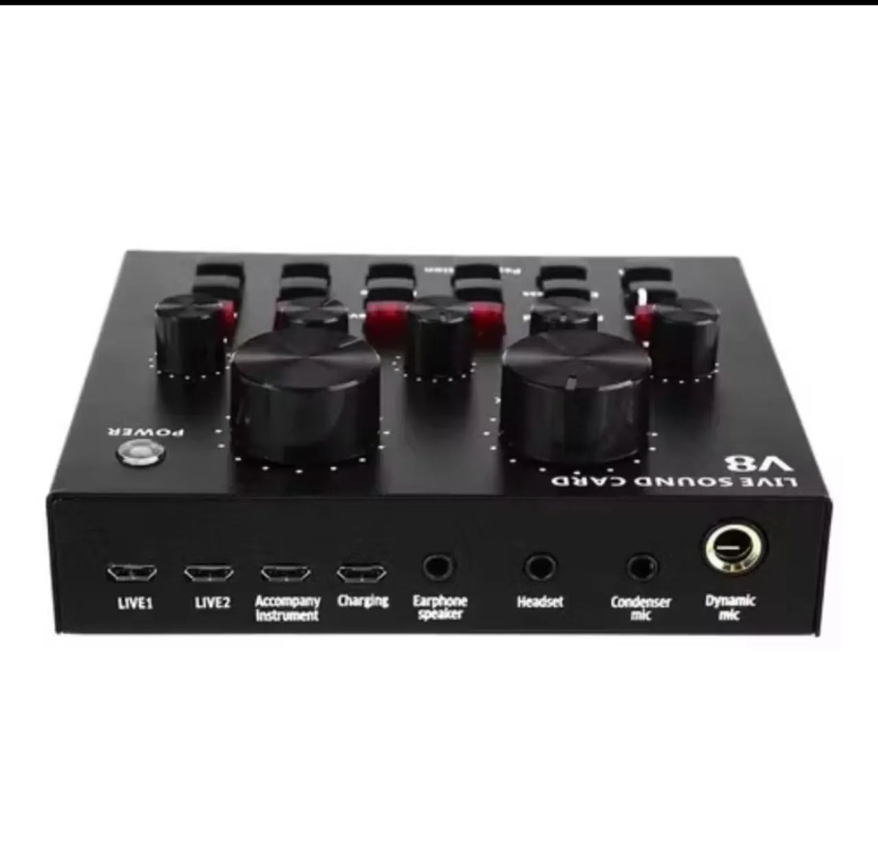 Mesa Interface De Som Áudio V8 Bluetooth Usb Smart Externa - Foto 3