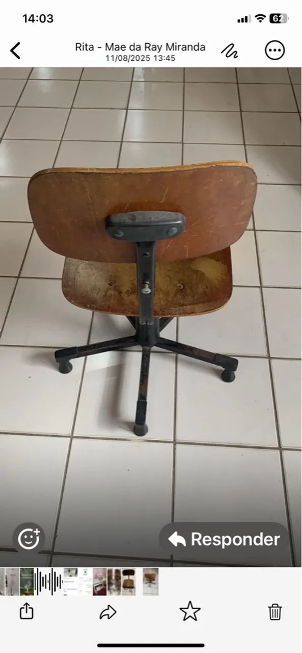 Cadeira de costureira - Foto 2