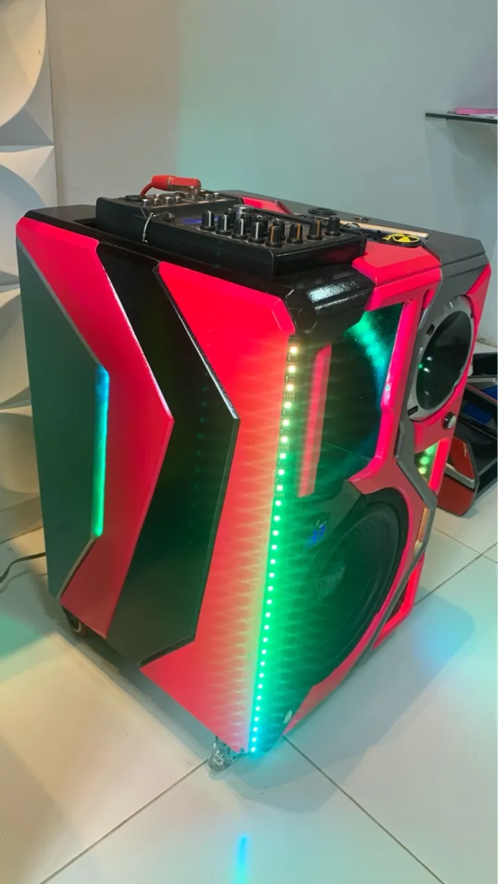 Mini bob com subwoofer de 10 polegadas