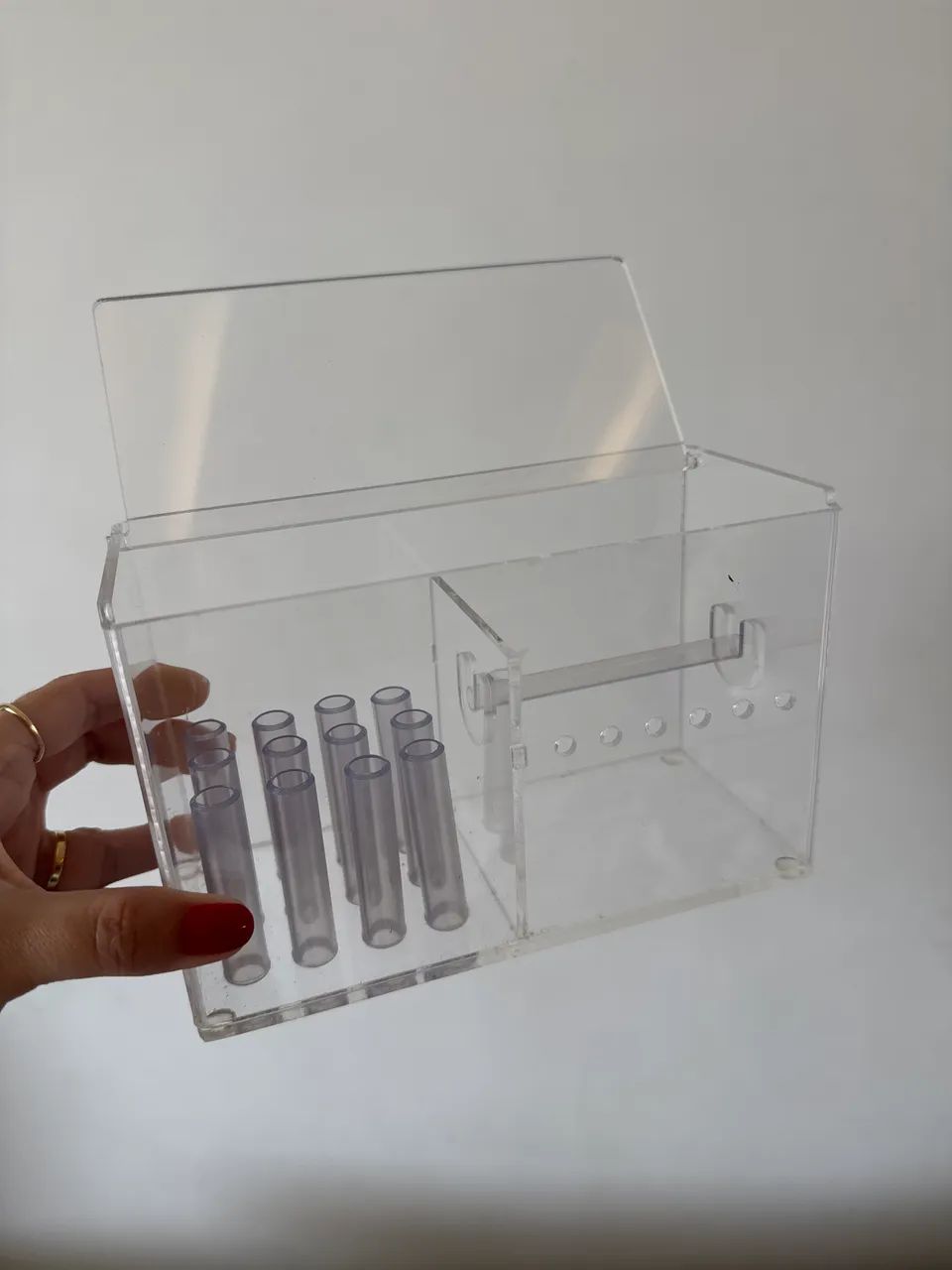 Porta/organizador elástico bengalinha e elástico corrente ortodontia - Foto 3