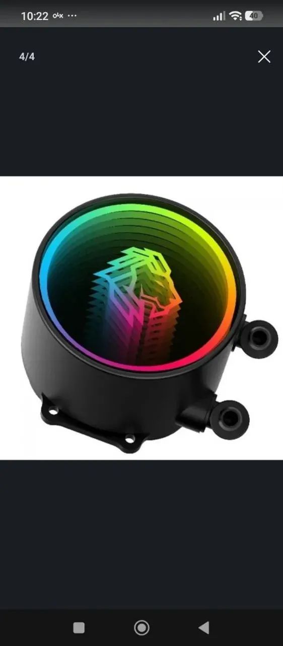 watercooler 240mm rgb rainbow - Foto 4