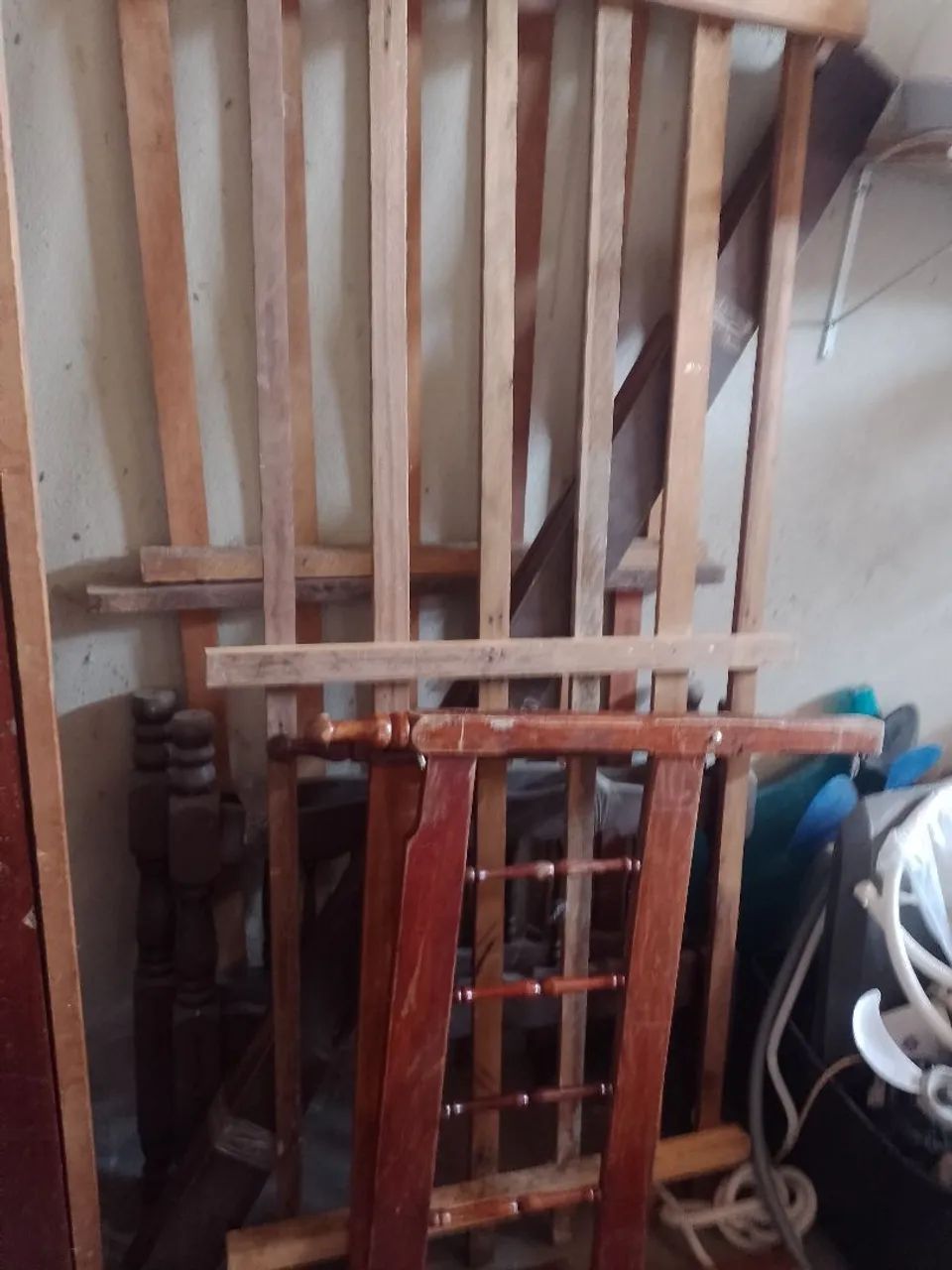 Cama de solteiro sucupira c colchão  - Foto 4