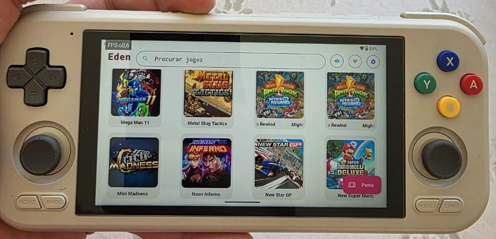 Retroid Pocket 4 Pro 8gb ram 128gb Interno + 128gb total 256gb só