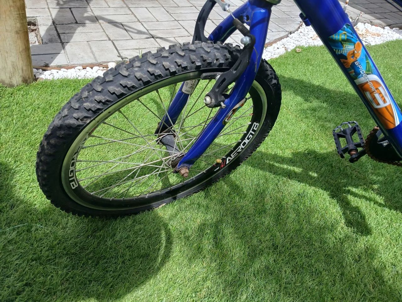 Bicicleta Infantil Junior Semi  Nova - Foto 4