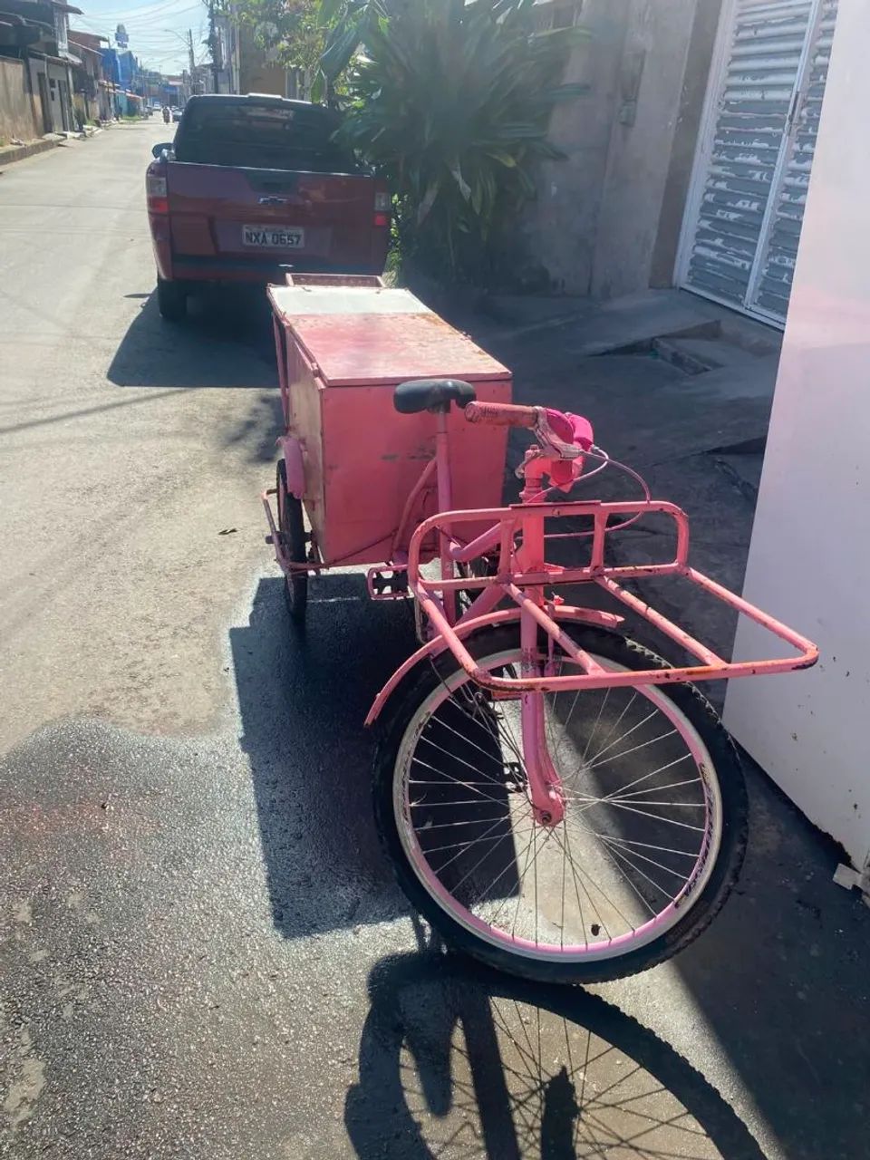 Bicicleta com baú  - Foto 3