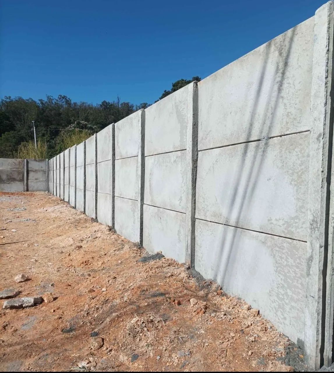 Muro Pré Moldado Simples! 