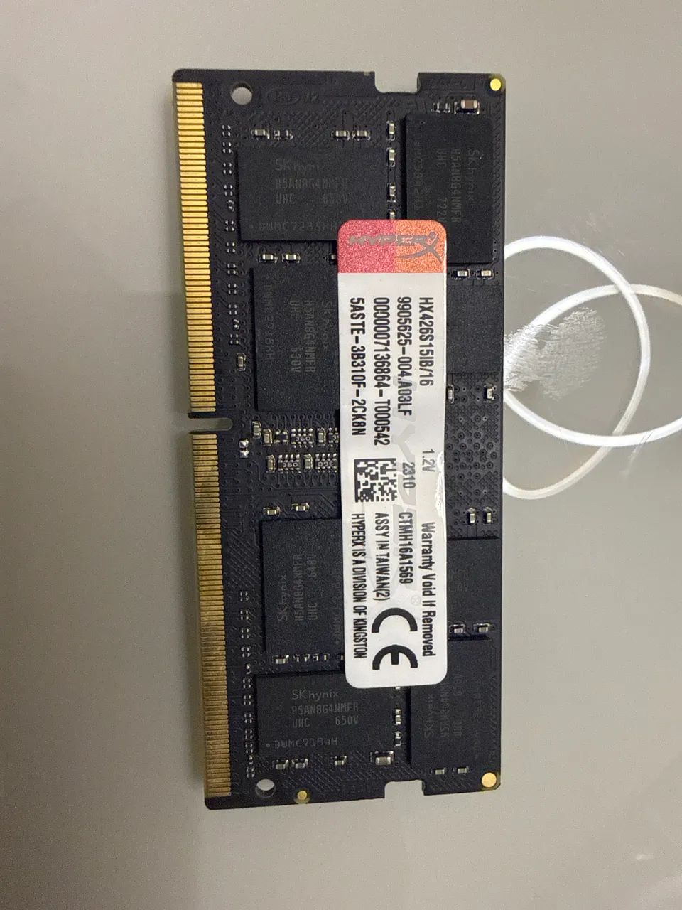 Memória 16gb ddr4 hyperx