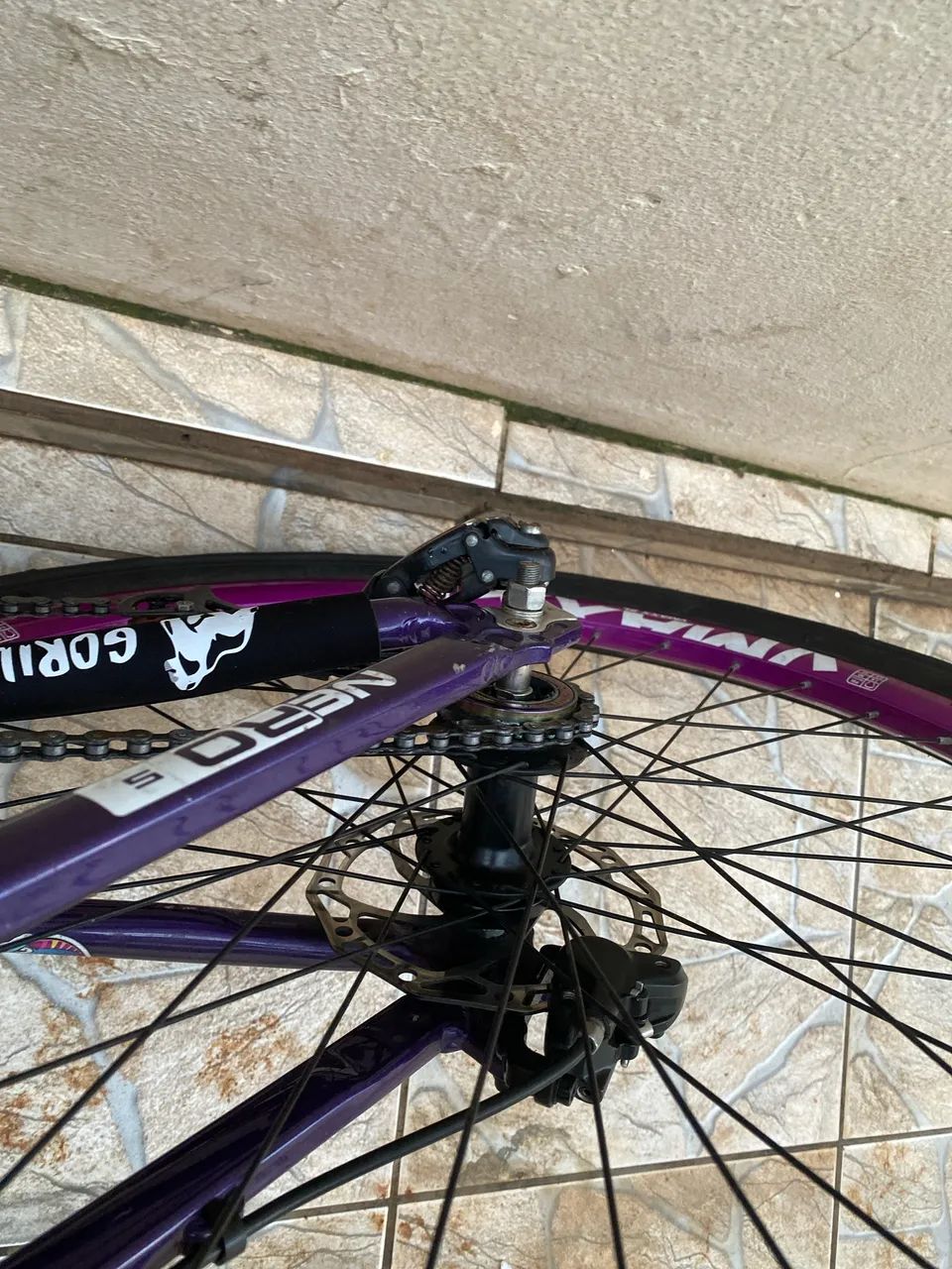 Bicicleta absolute nero 5 roxa  - Foto 4