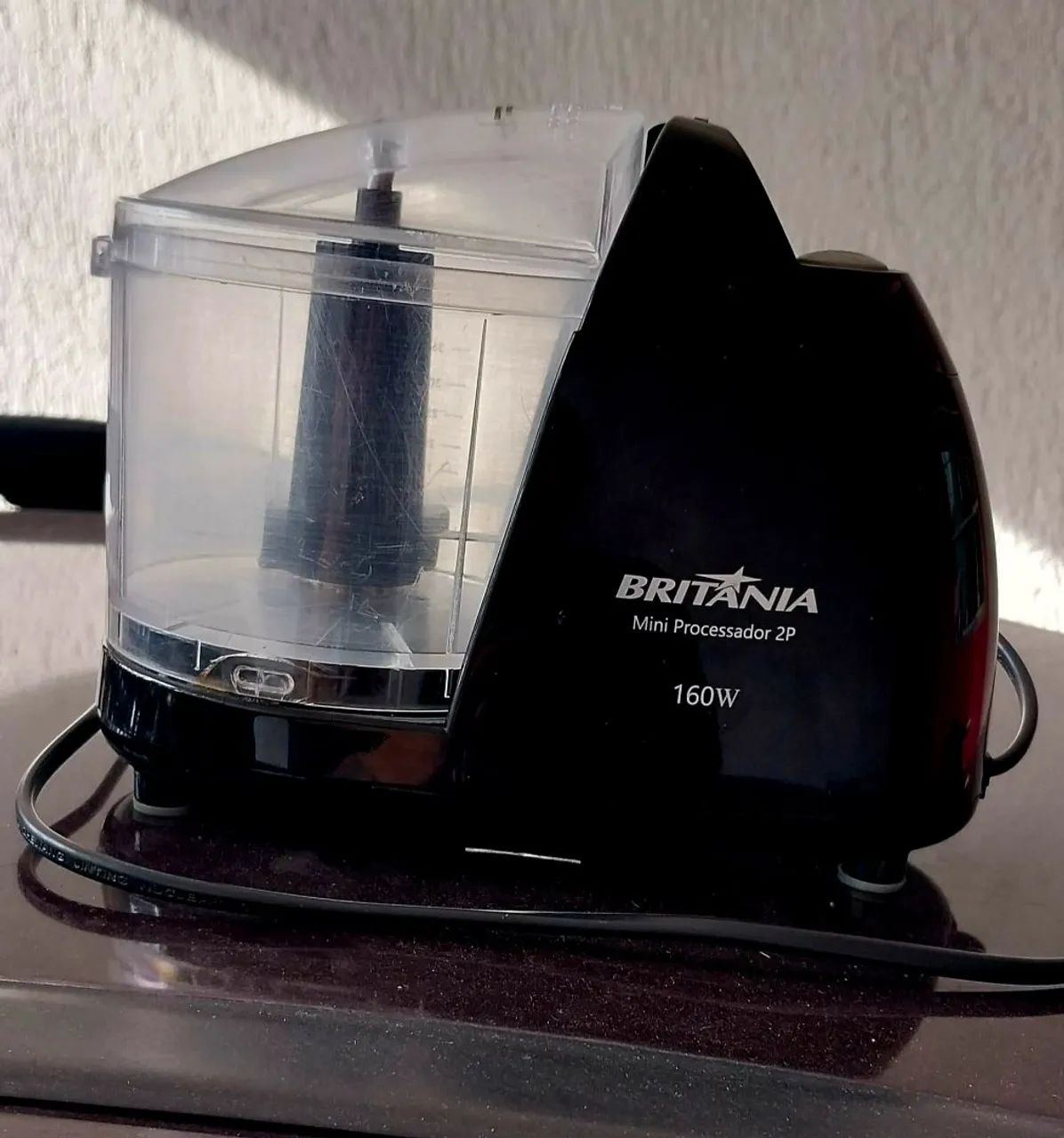 Mini processador de alimentos Britânia 110v  - Foto 2