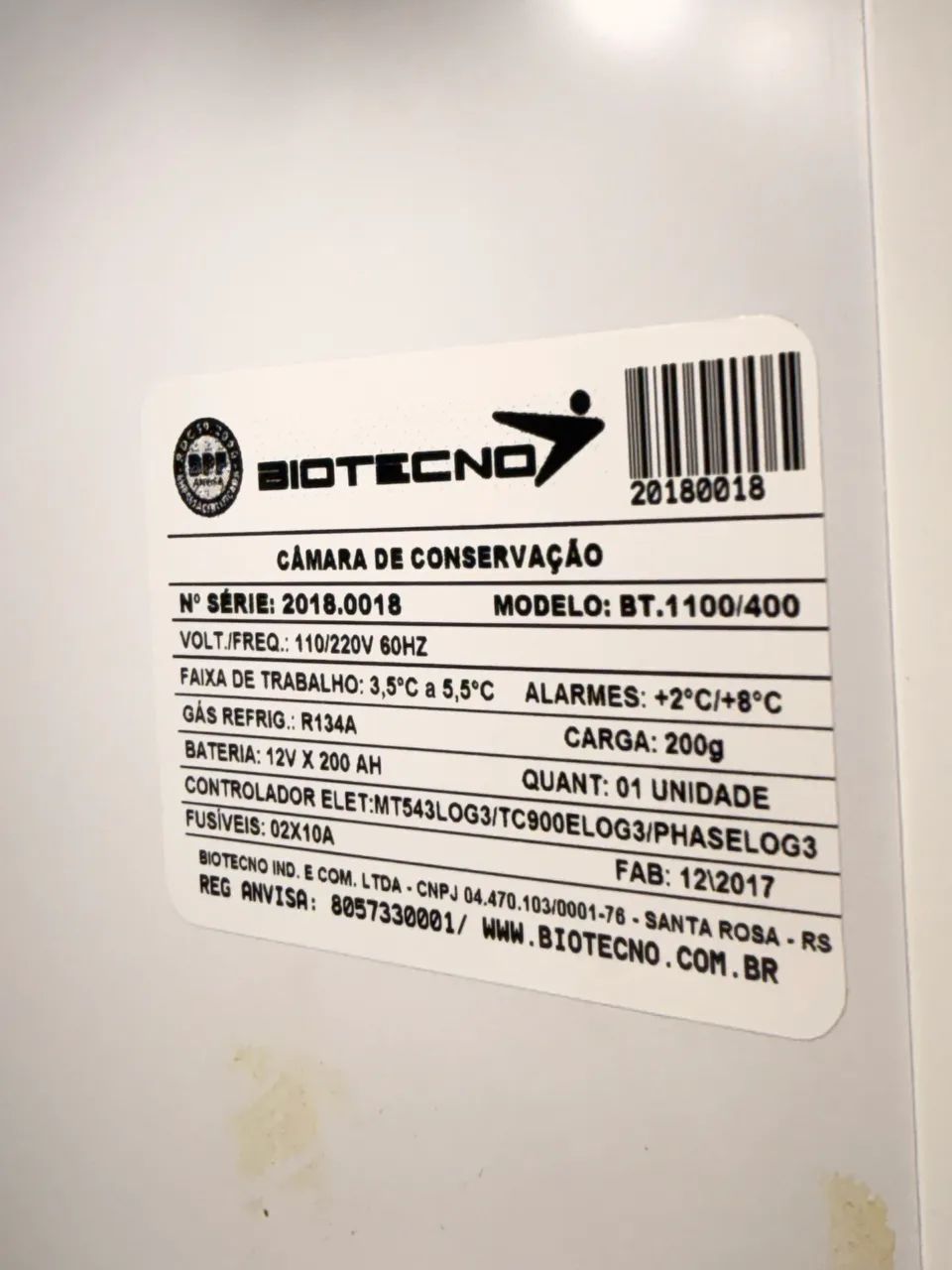 Câmara de vacinas Biotecno 400 l - Foto 2