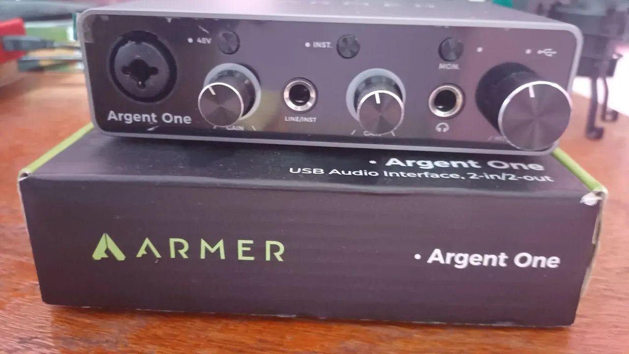 Armer Argente One - Interface Áudio  - Foto 2