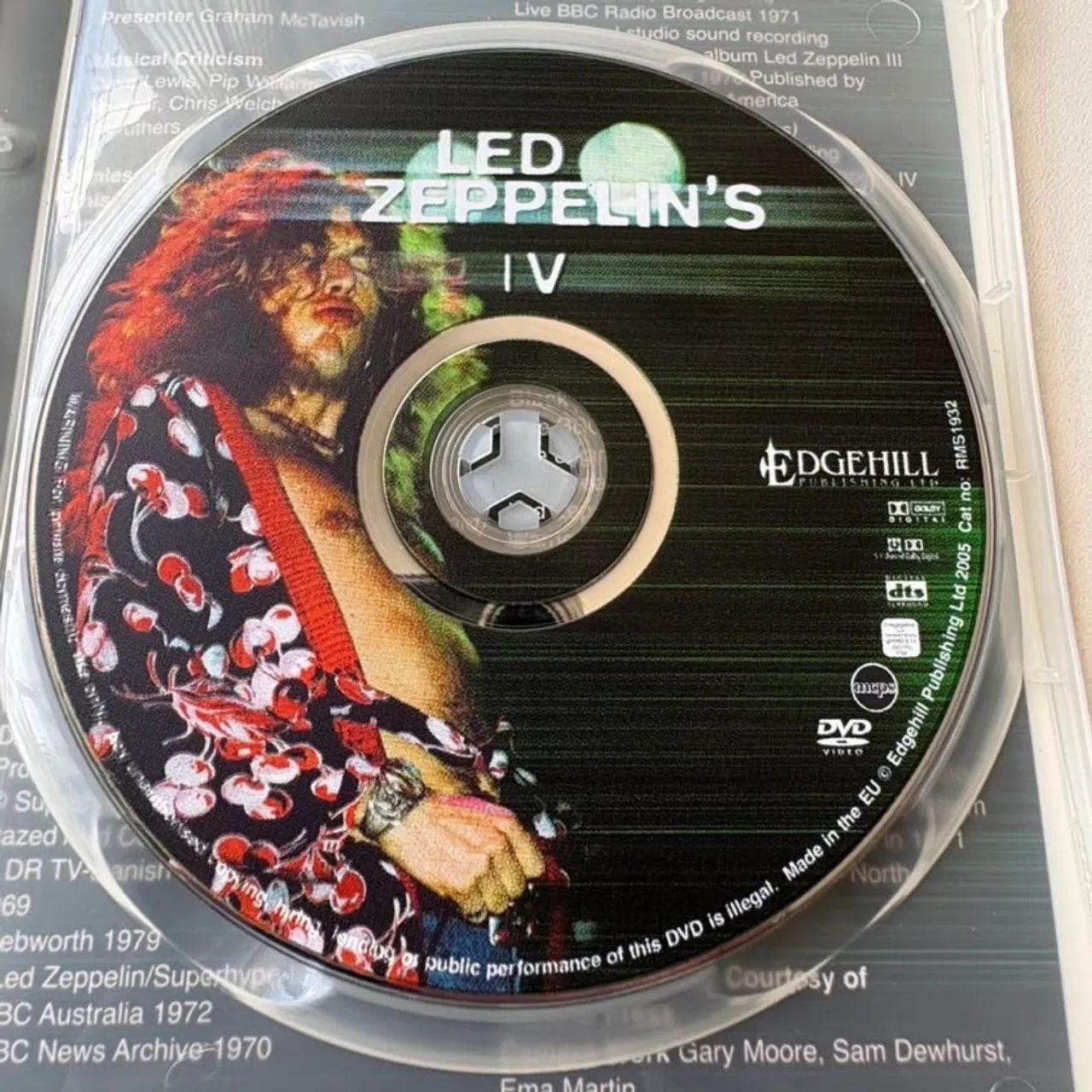 Led Zeppelin Rock Milestones DVD Importado Inglaterra UK - CDs