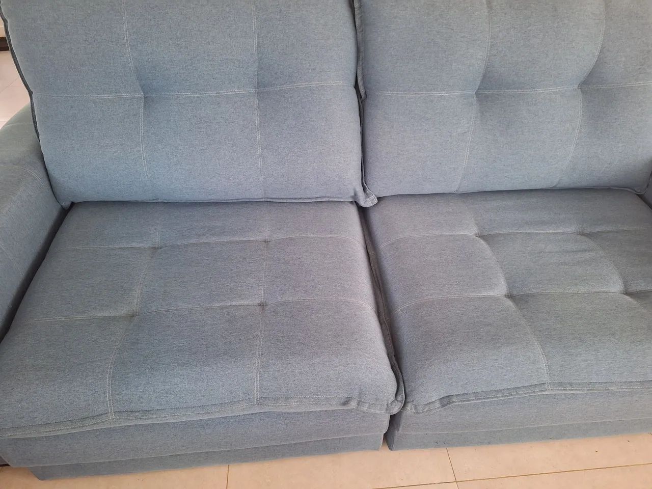 Vendo Sofá Retrátil Linho
