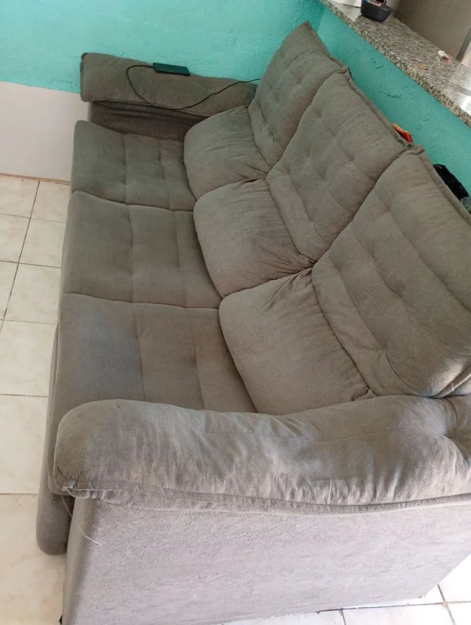 Sofá retrátil usado  - Foto 4