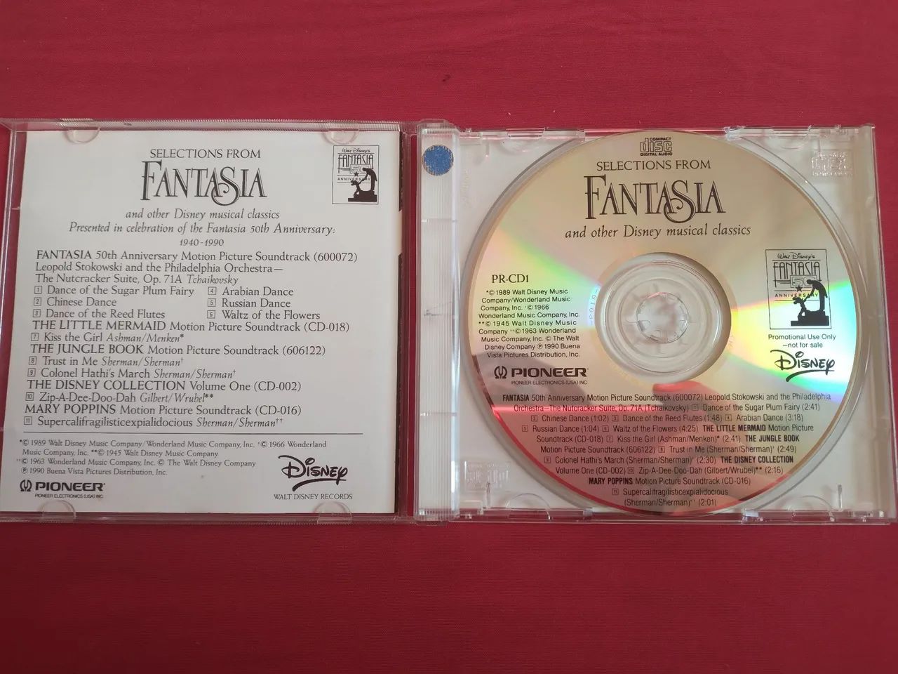 CD FANTASIA TRILHA SONORA DO FILME  - Foto 2