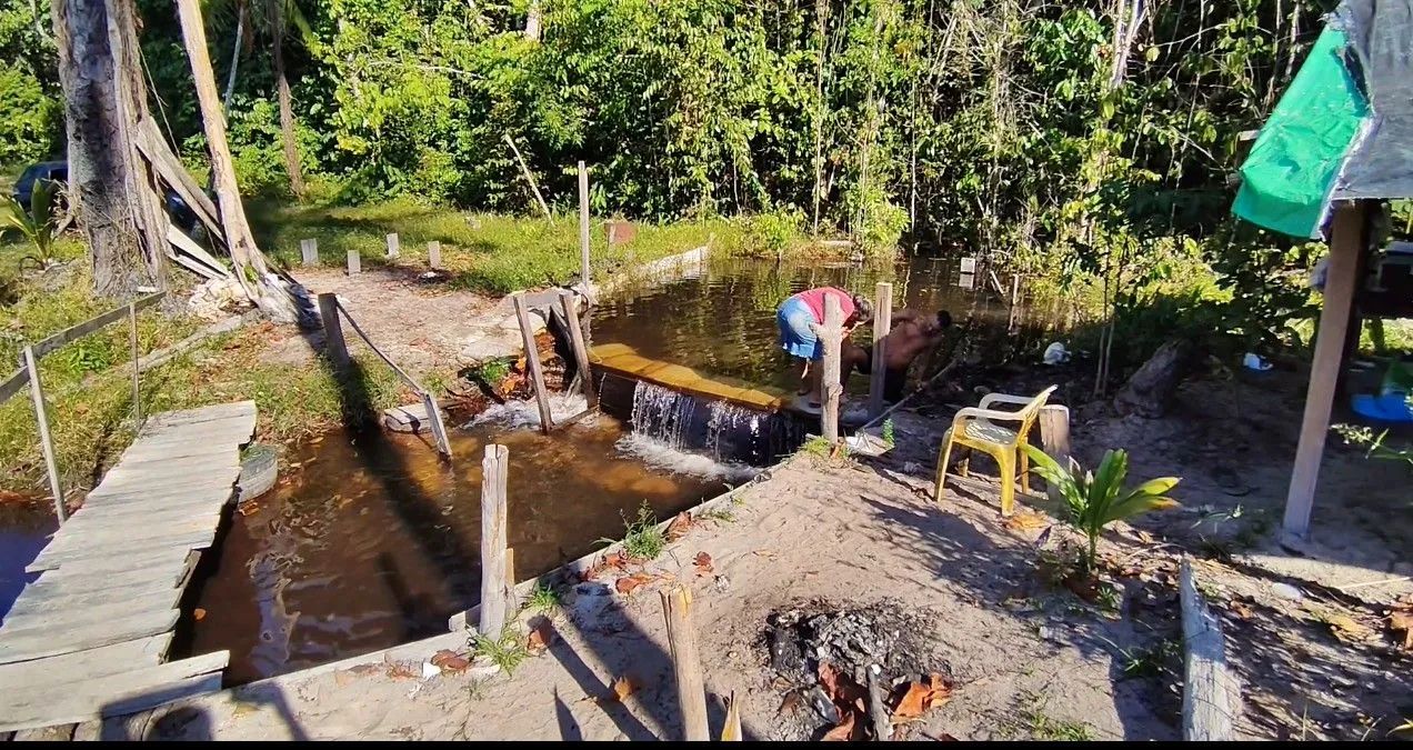Lindo Igarapé em terreno plaino  - Foto 3