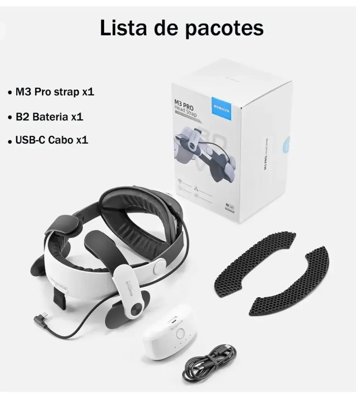  Quest3 128GB BOBOVR M3 Pro他セット 美品 Meta Quest 3 + BoboVR M3 Pro Strap - Consoles de Vídeo Game