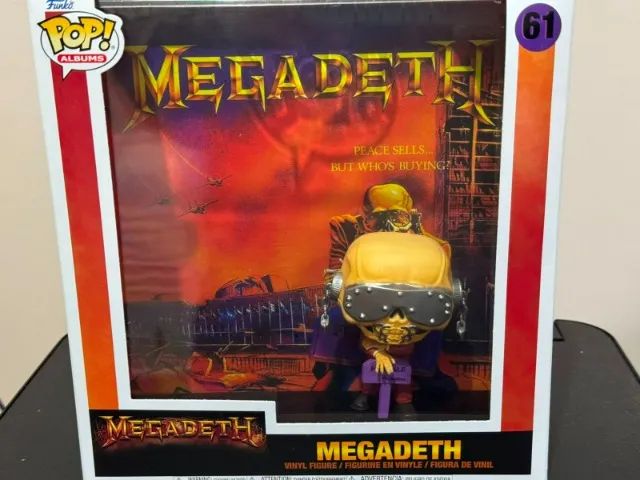 Funko Pop Megadeth Nº 61 Vinyl Figure