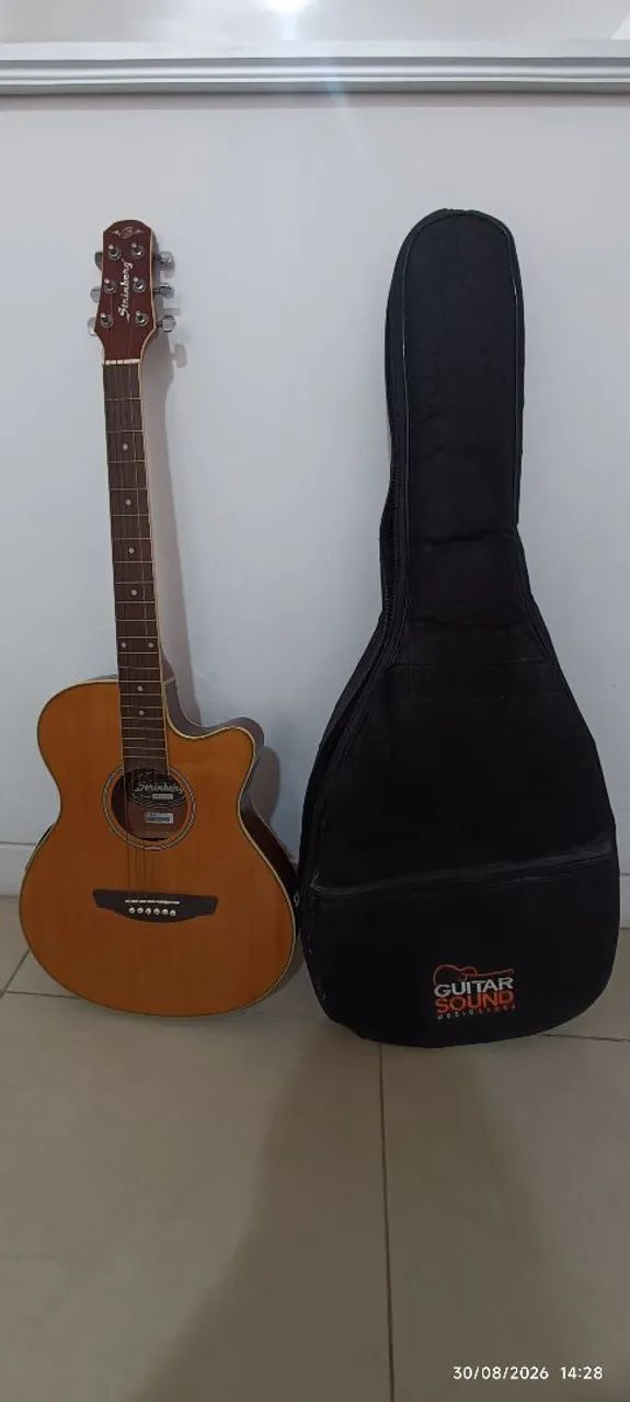 Violão stringberg eletro acusticoAS 55C - Foto 2