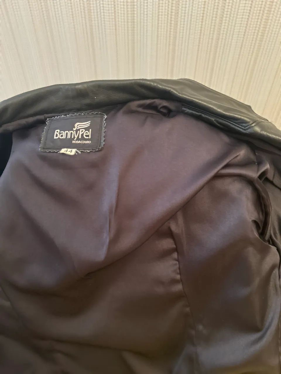 Blaser de couro legítimo Bannypel  - Foto 5