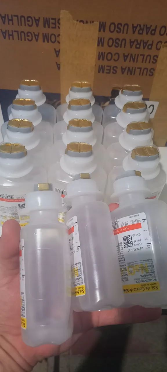 Soro cloreto de sódio 250ml - Foto 4