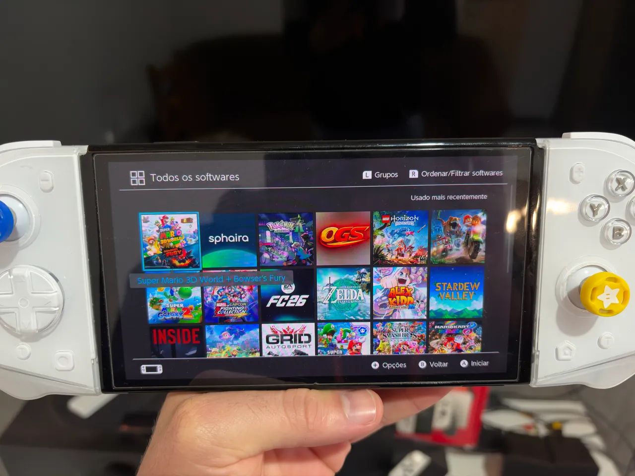 Nintendo Switch Oled Desbloq. 256gb - Foto 3