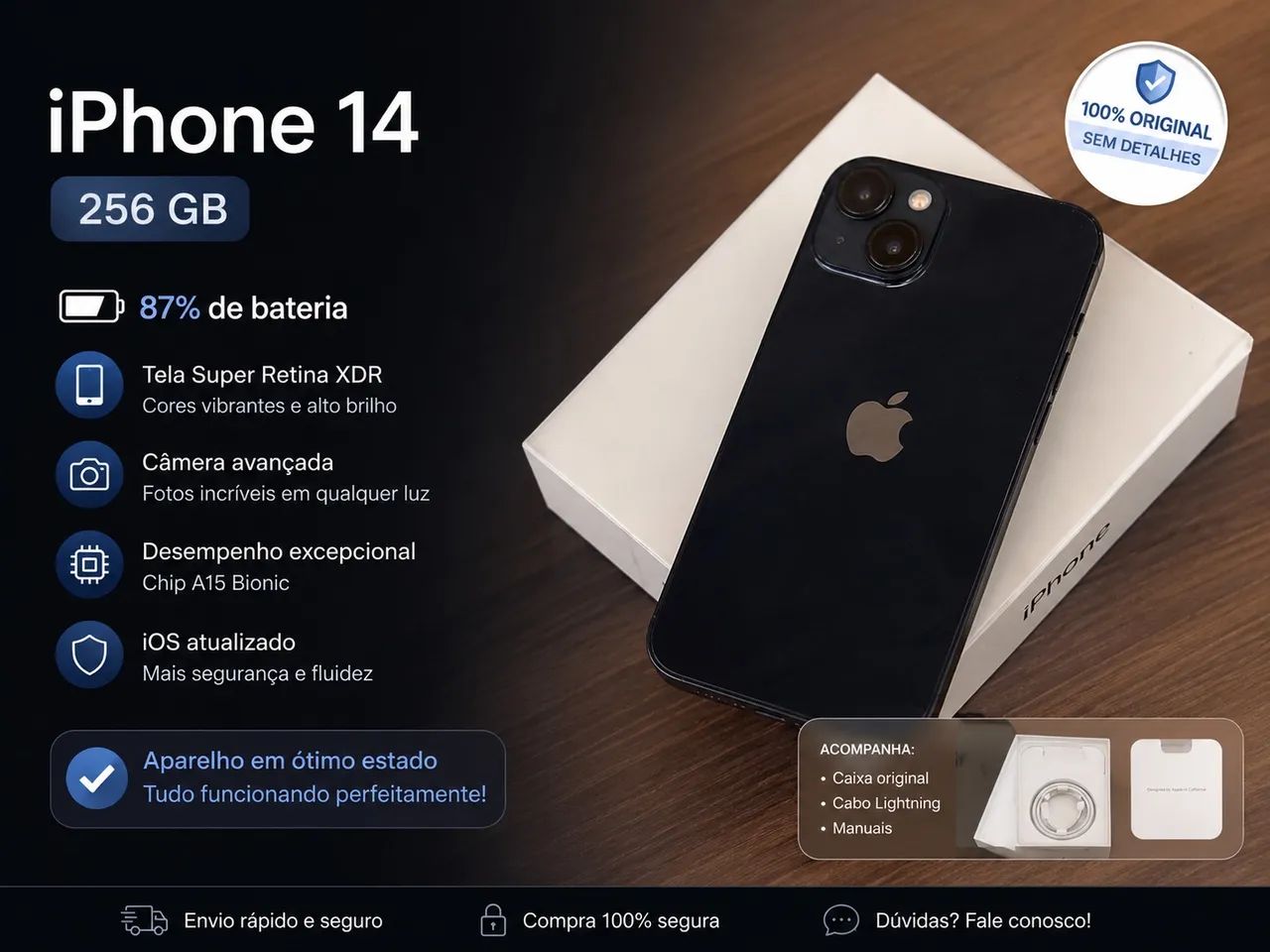 Iphone 14 256gb - Foto 4