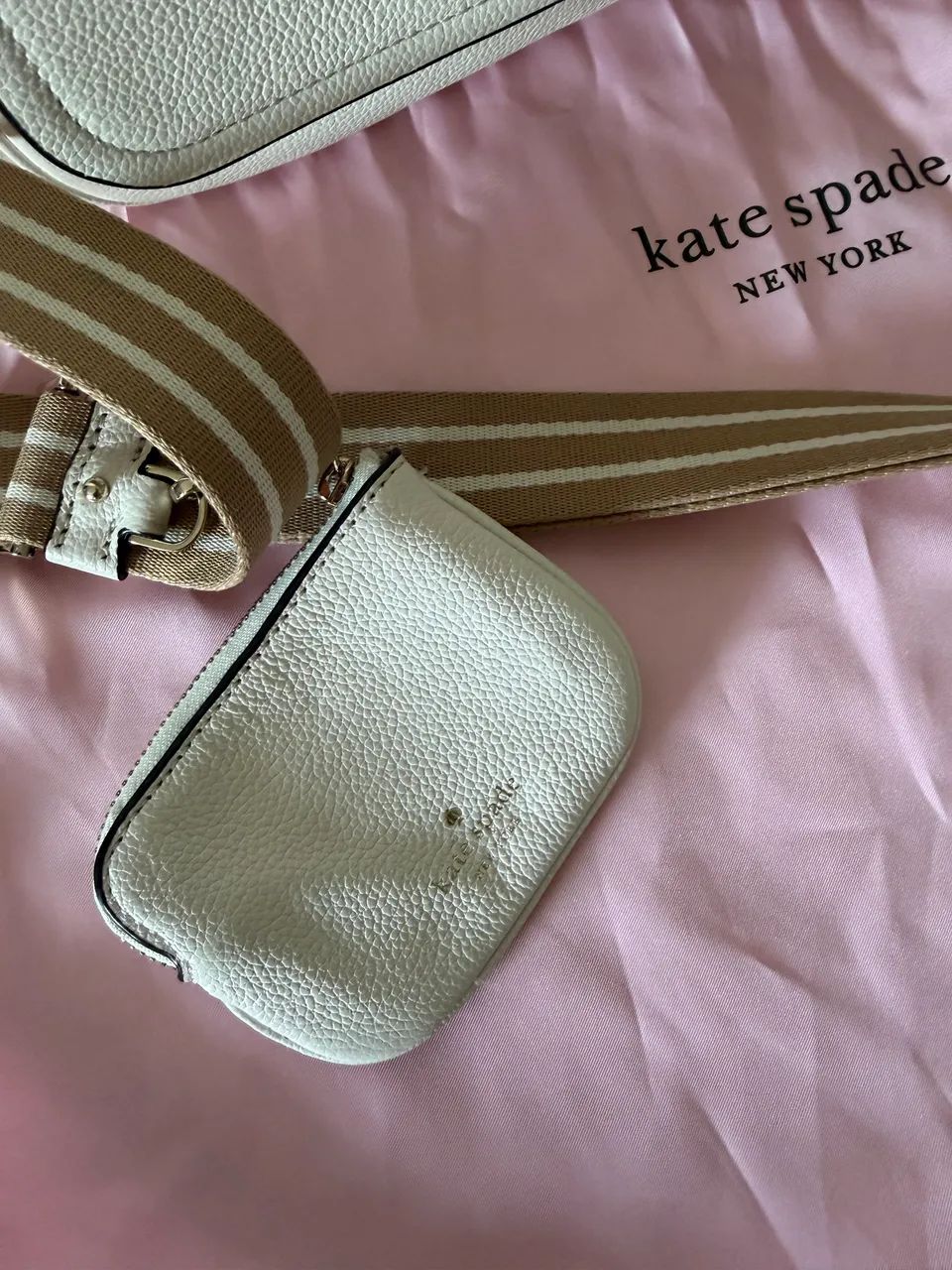 Bolsa Kate Spade New York Original - Off White | Estado de Nova - Foto 4