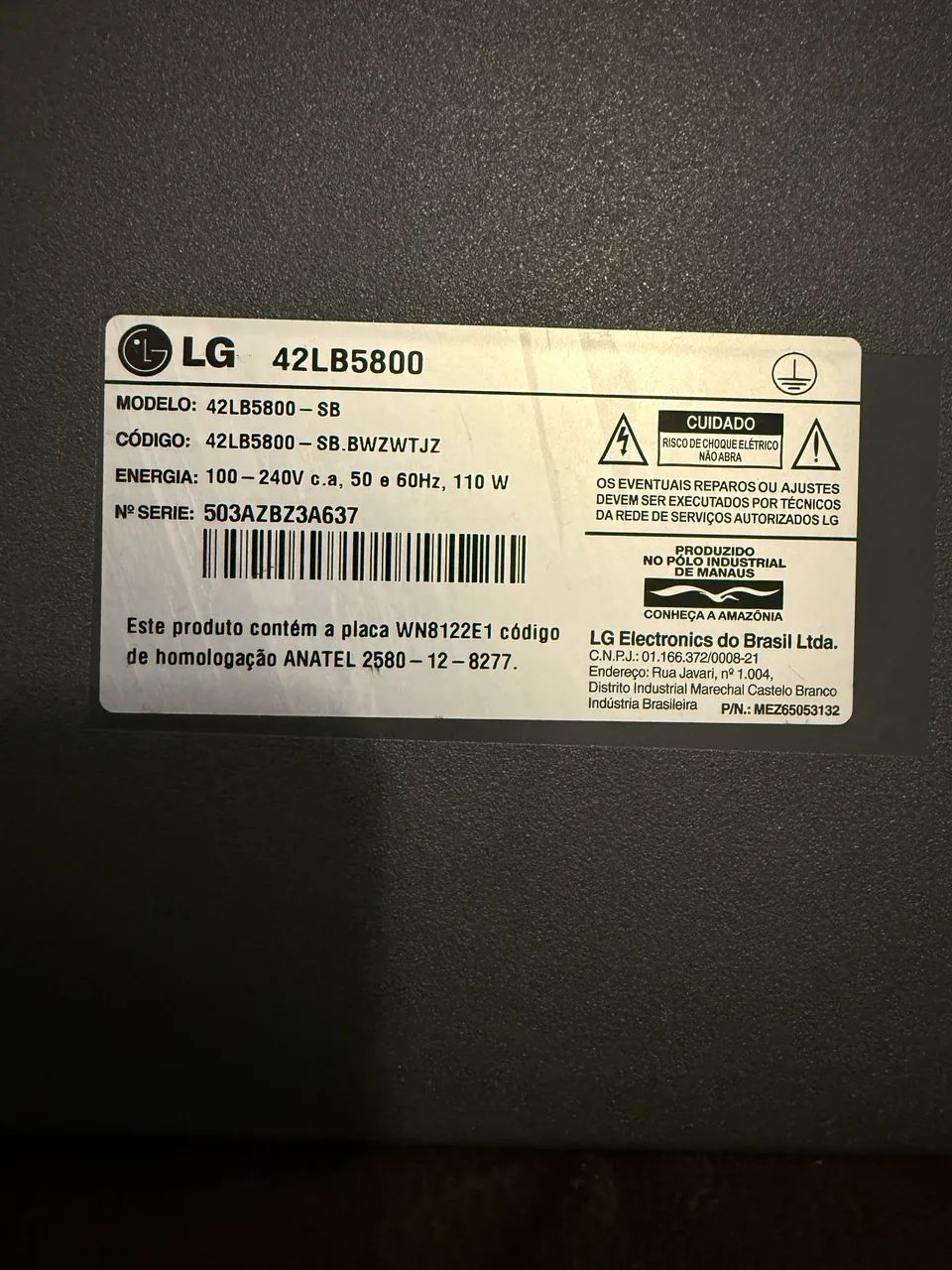 TV LG SMART com defeito  - Foto 2