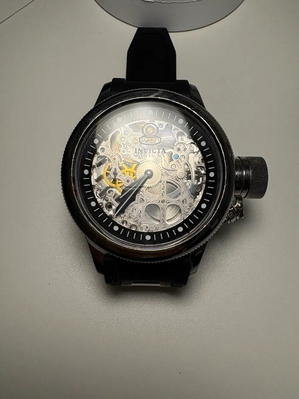 Relógio Invicta Russian Diver Skeleton 1088 - Foto 3