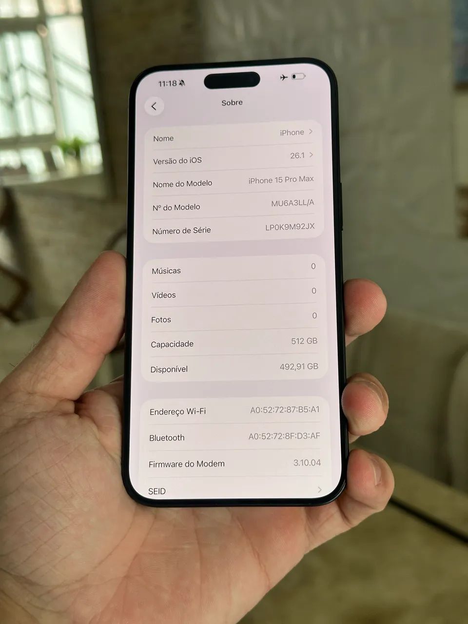 iPhone 15 Pro Max - 512gb - Perfeito - Celulares e Smartphones