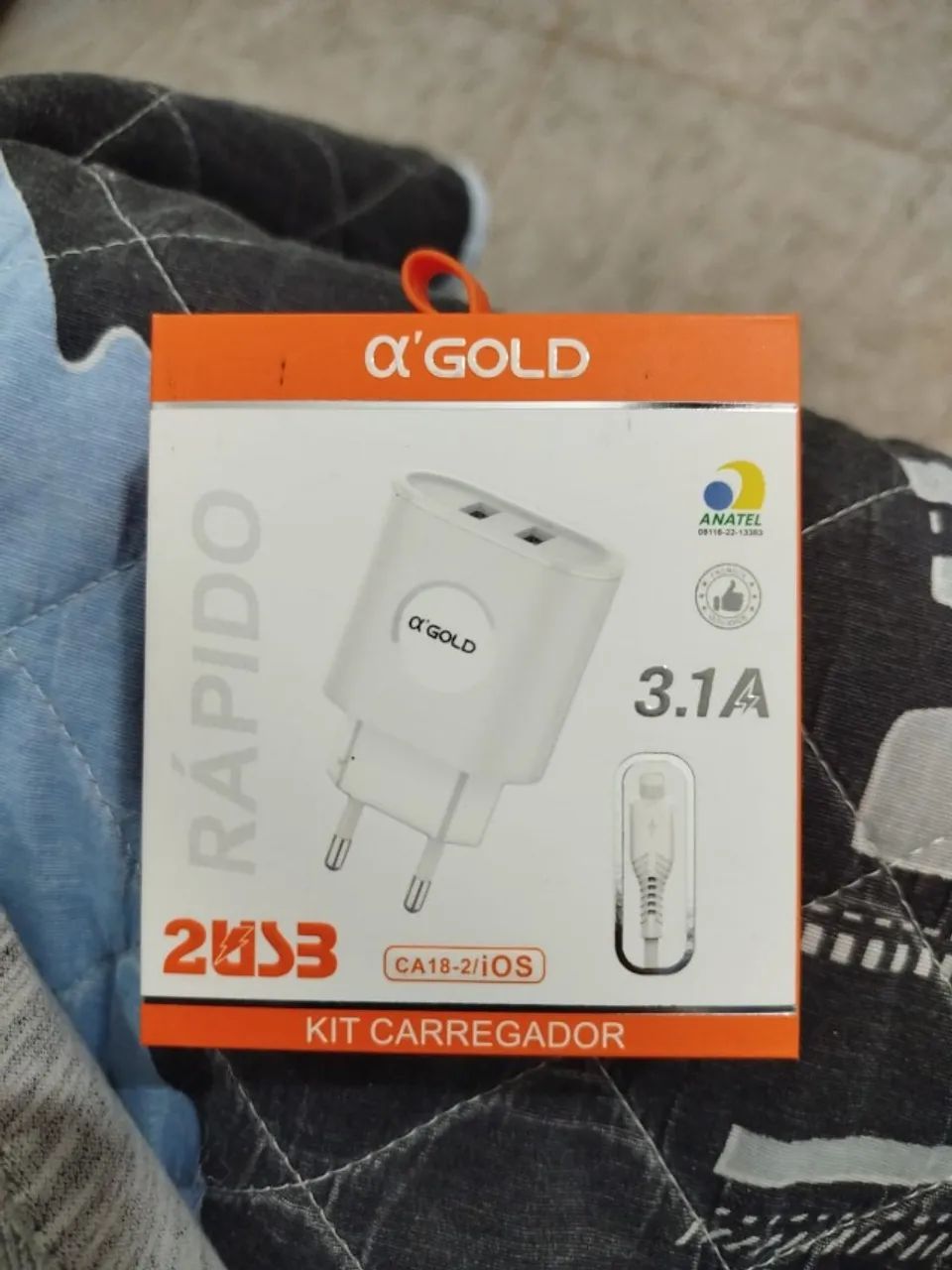 Kit Carregador Rápido para iPhone - Foto 2