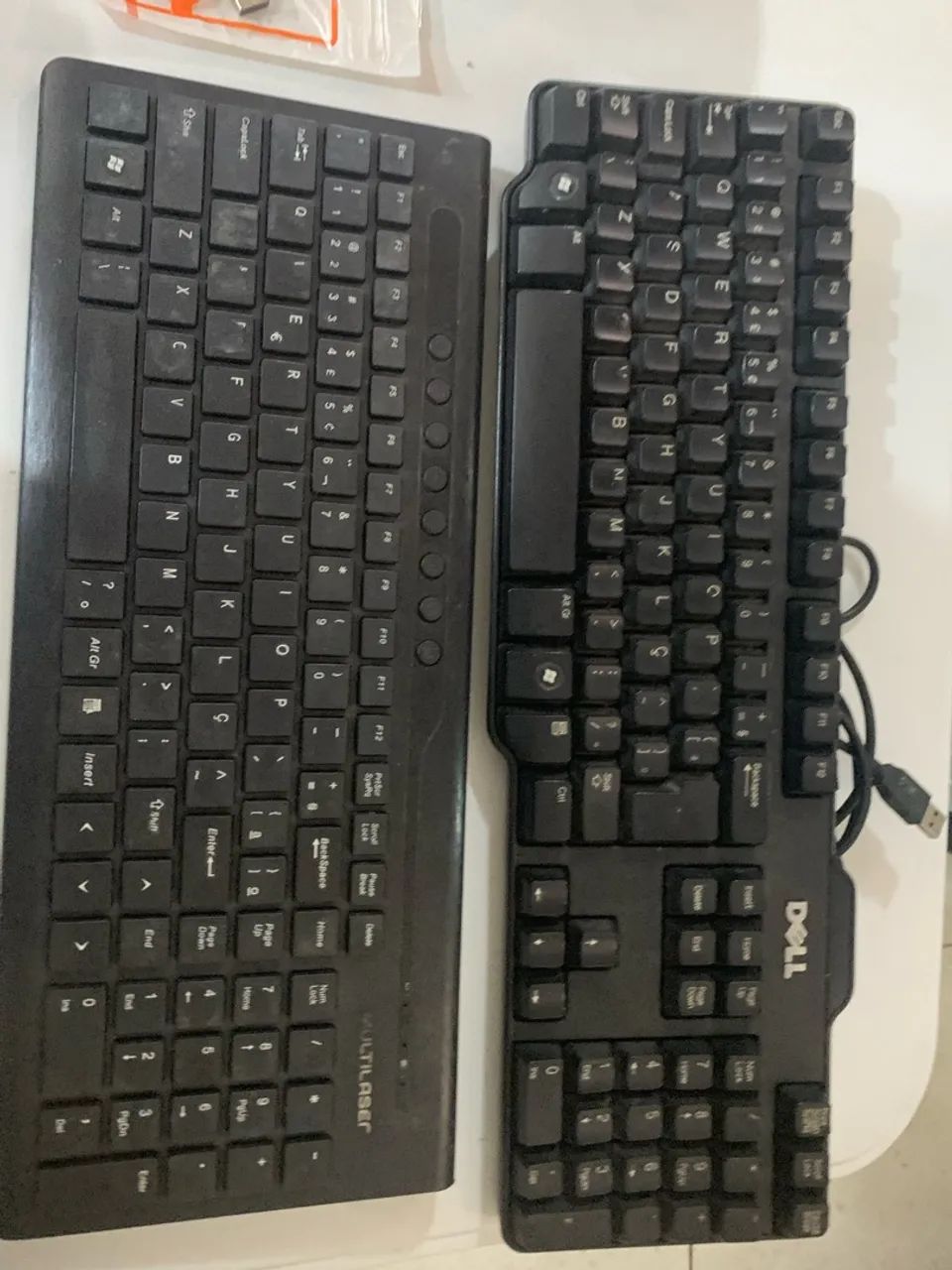 Teclados e 1 kit teclado e mouse sem fio - Foto 3
