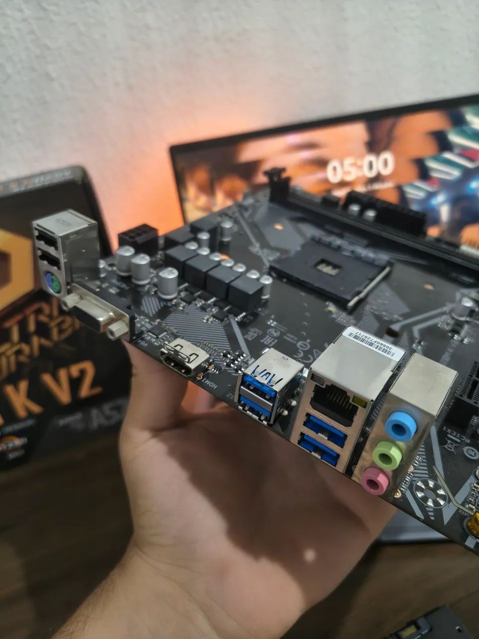 A520 Gigabyte - 2 meses de uso - Aceito Cartão e Entrego - Foto 3