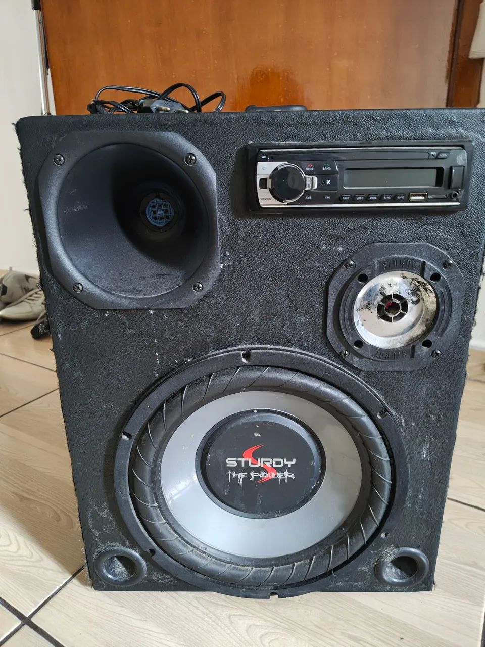 Caixa de som com bluetooth 10" - Foto 2