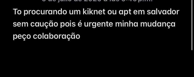 Procuro kiknet ou apt/casa