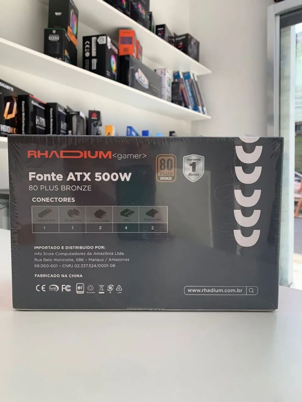 Fonte ATX 500W 80Plus bronze  - Foto 2